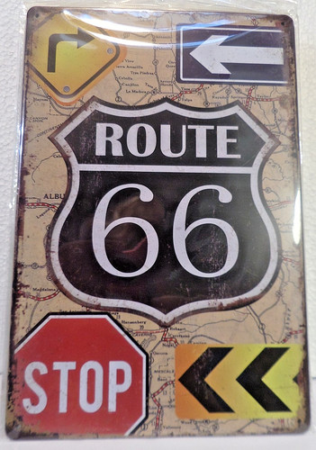 Plaque metal vintage 20x30 - plaque,