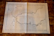 CARTE MARINE ANCIENNE SHOM -