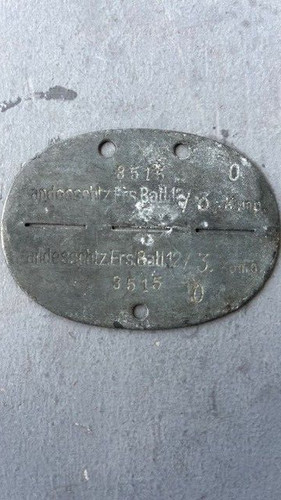 Plaque identité une - d'identité, d'une