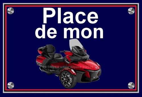 Plaque place mon can - de,