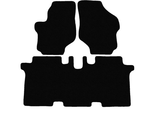 Noir velour tapis - noir, de