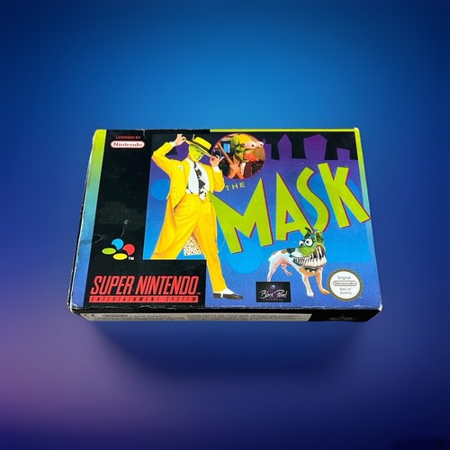The mask super nintendo snes - super,