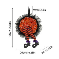 Couronne d'Halloween de