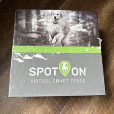SpotOn Virtual Fence Dog Collar 1st Gen No App Support! Med Works FOR PARTS READ