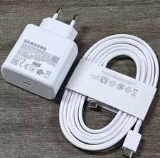 CHARGEUR SAMSUNG 45W SUPER RAPIDE 100% ORIGINAL + CABLE TYPE C TO USB C