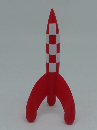 Figurine pvc plastique - plastique, fusee