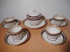 Antique ROYAL CROWN DERBY 19 Century English Porcelain Mug Serving Part 