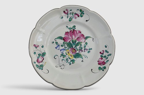 Ancienne assiette faïence - ancienne,
