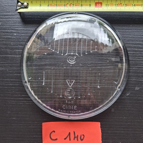 Verre phare cibie 140 - verre,