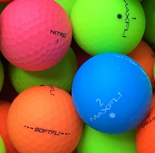 Balles golf mix matt - 25, de