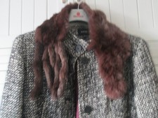 Col de fourrure véritable -