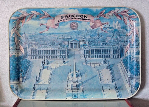 Grand plateau tôle fauchon - grand,