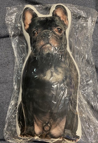 French bulldog black shaped - bulldog,