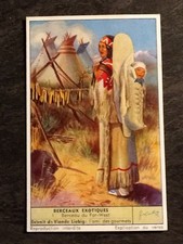 CHROMO LIEBIG SERIE BERCEAUX