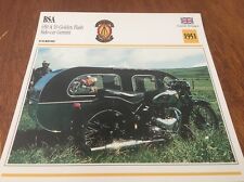 Fiche moto collection Atlas motorcycle BSA 650 Golden Flash Gemini 1951