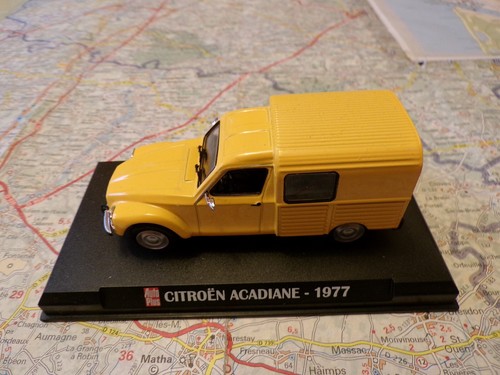 Citroen acadiane jaune 1977 - citroen,