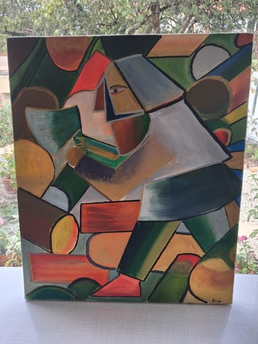 Kris peinture huile sur toile