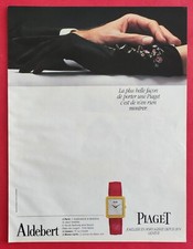Publicité de presse: Montre