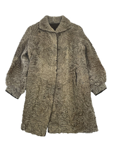 Manteau long fourrure de - manteau,