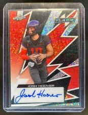 2024 Leaf Eclectic Josh Hoover Flash Sparkles Red Auto #9/9