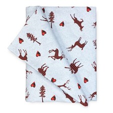 Tablecloth coton cerf gris - coton,