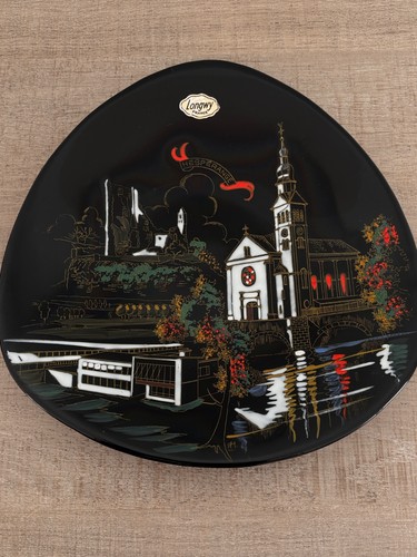 Assiette décorative vintage