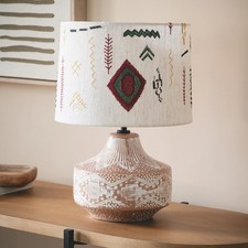 Lampe à Poser en Tissu et