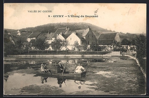 Cpa givry étang du - cpa, l´Étang
