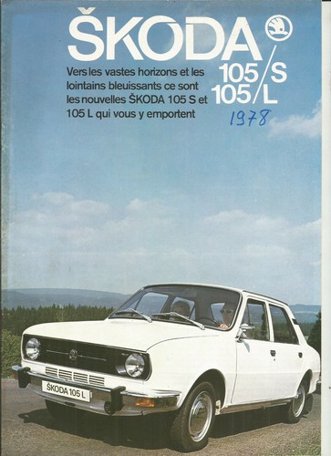Skoda 105 120 au choix - skoda,