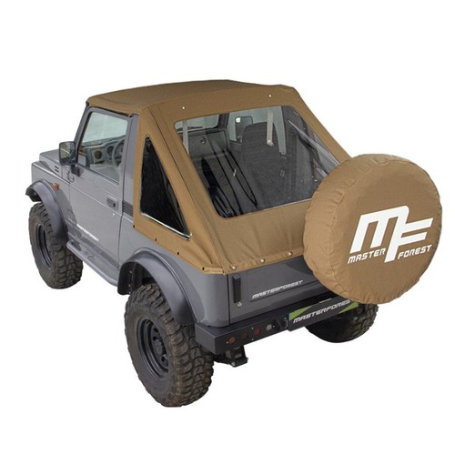 Capote fastback marron 4x4 - mf,