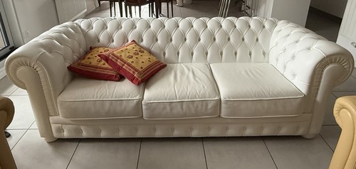 Canapé type chesterfield - canapé,