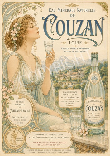 Photo affiche vintage eau - photo,