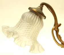 Ancien lustre en bronze à 3