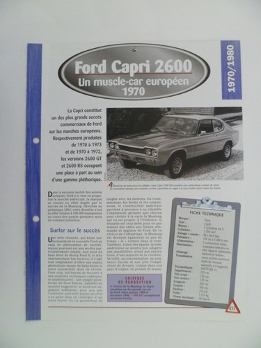 Carte fiche auto - carte,