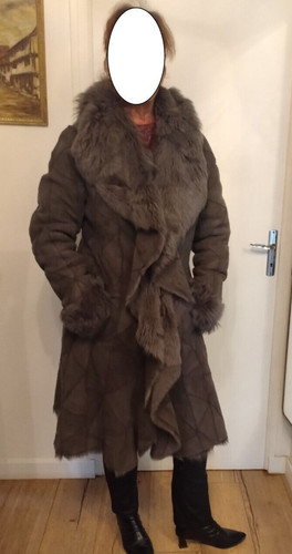 Manteau long fourrure - manteau,