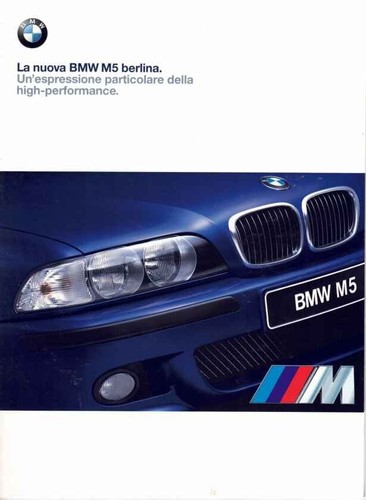 Catalogue brochure bmw e39 - catalogue, m5