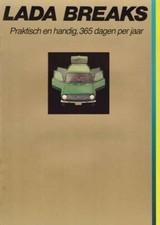 Brochure LADA 1200 / 1300 / 1500 Break 08/1983 Belgique en flamand / vlaams