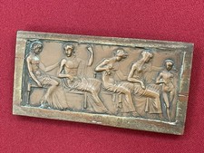 Plaque Cuivre Sur Bois 1818