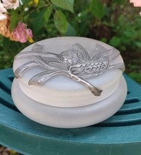 ANCIENNE BONBONNIÈRE VERRE