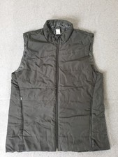 DECATHLON Womens Black Zip Gilet / Vest Jacket Quechua Size EU - L 