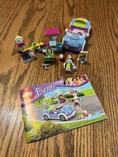 LEGO Friends 41091 - Mia's Roadster 100% Complete with Fig And Manual