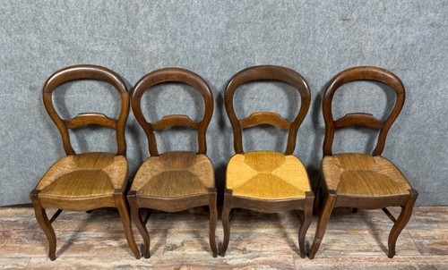 Superbe série chaises - 4,
