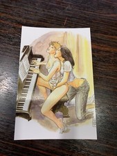 CARTE POSTALE 15X10 MILO MANARA PIN UP 