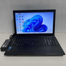TOSHIBA Dynabook Laptop Windows 11 Pro 64-bit Core i3 SSD 128GB Black Used Japan