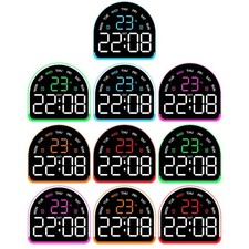 Réveil LED Lumière Ambiante