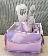 Organisateur Panier Bébé Produit Toilette Table à Langer Béaba Violet 