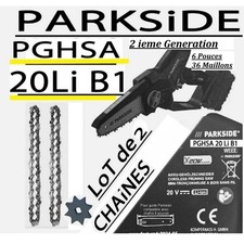 PARKSIDE lot  2 chaines