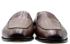 Men's Edward Green for Ralph Lauren Antiqued Brown Loafer Size 9.5 UK, 10 D USA