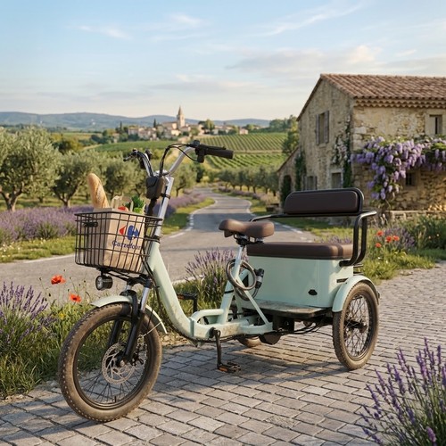 Tricycle électrique pliable - tricycle,