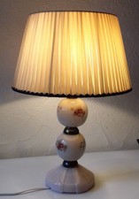 Lampe en verre et métal